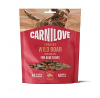 Ласощі для собак Carnilove Crunchy Snack Wild Boar with Rosehips хрусткі дикий кабан і шипшина 200г, 100797