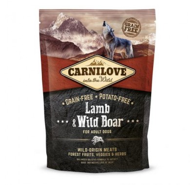 Сухий корм для собак Carnilove Lamb & Wild Boar з ягнятком та м'ясом дикого кабана 1,5 кг 150824