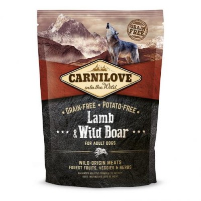 Сухий корм для собак Carnilove Lamb & Wild Boar з ягнятком та м'ясом дикого кабана 1,5 кг 150824