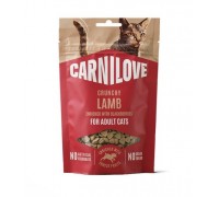 Ласощі хрусткі для котів Carnilove Crunchy Snack Lamb with Blackberries ягня і ожина 50г, 100794