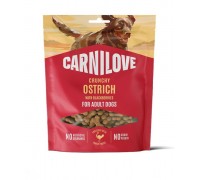 Ласощі хрусткі для собак Carnilove Crunchy Snack Ostrich with Blackberries страус і ожина 200г, 100796