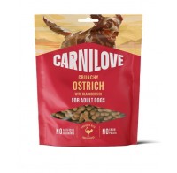 Ласощі хрусткі для собак Carnilove Crunchy Snack Ostrich with Blackberries страус і ожина 200г, 100796