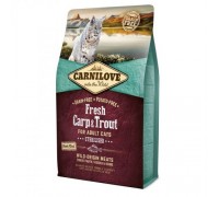 Сухий корм Carnilove Cat Fresh Carp & Trout Sterilised for Adult для стерилізованих кішок з коропом та фореллю 2 кг 170877