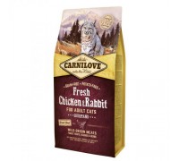 Сухий корм для дорослих кішок Carnilove Cat Fresh Chicken & Rabbit for Adult з куркою та кроликом 6 кг 170875
