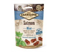 Ласощі для кішок Carnilove Cat Crunchy Snack лосось, м'ята 50 г 100410
