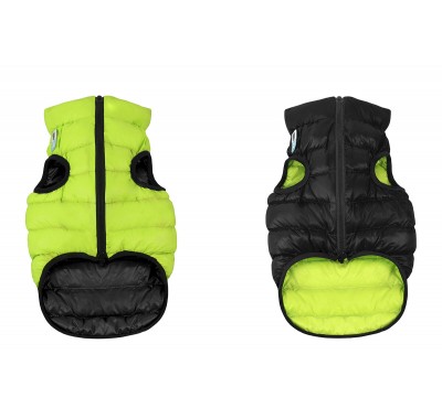 Курточка двухсторонняя AiryVest, салатово-черная