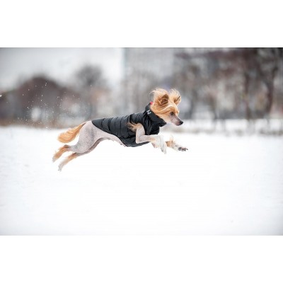 Курточка двостороння AiryVest, червоно-чорна