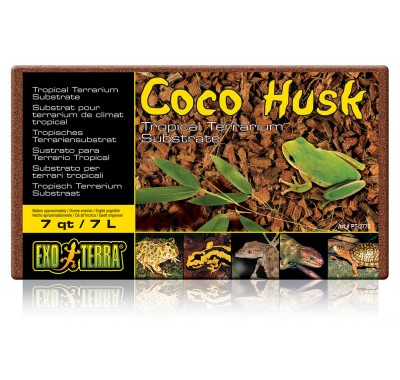 Exo-Terra Coco Husk Субстрат з кокосової стружки для тераріумів 7л