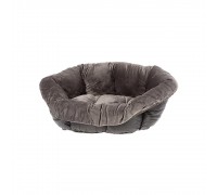 Ferplast SOFA PRESTIGE 2 GREY Лежанка м'яке місце для собак та котів 52x39x21см 81036230C
