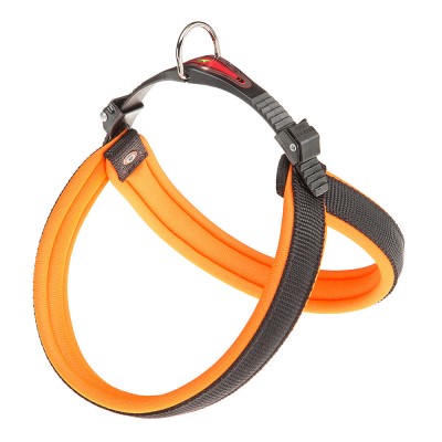 AGILA FLUO 3-9 ORANGE шлейка для собак, помаранчева