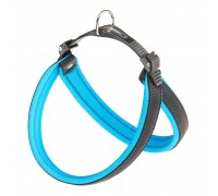 Ferplast AGILA FLUO BLUE шлейка для собак, блакитна