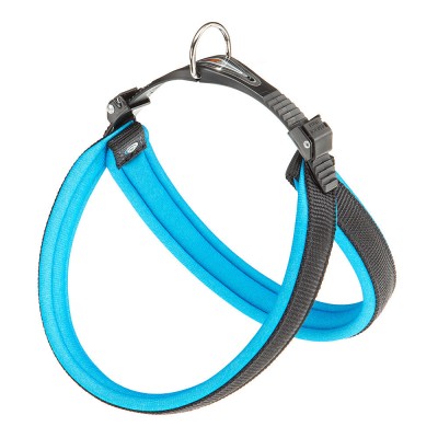 Ferplast AGILA FLUO BLUE шлейка для собак, блакитна