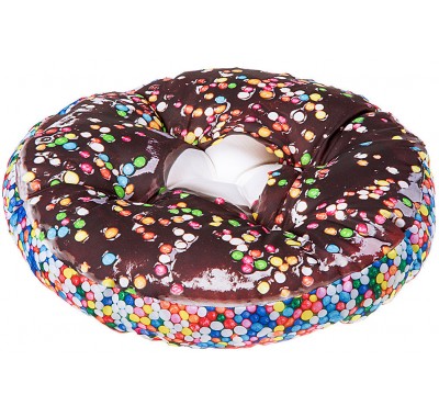 Ferplast CHOCO DONUT Двостороння подушка-лежак для собак та котів