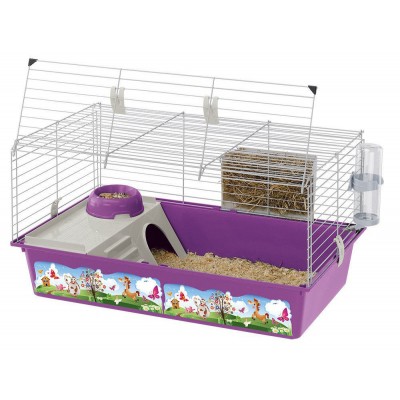 Ferplast CAVIE 80 DECOR Клітина для морських свинок, з декоративним малюнком