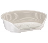 Ferplast SIESTA DELUXE 2 Пластиковый лежак для собак и кошек, белый