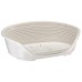 Ferplast SIESTA DELUXE 2 Пластиковий лежак для собак та кішок, білий