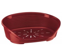 Ferplast SIESTA DELUXE 2 Пластиковий лежак для собак та кішок, бордовий