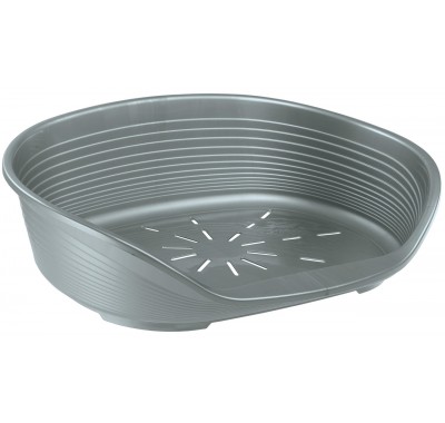 Ferplast SIESTA 10 DELUXE Пластиковий лежак для собак 93,5 х68х28, 5см