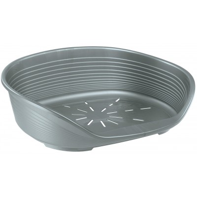 Ferplast SIESTA 10 DELUXE Пластиковий лежак для собак 93,5 х68х28, 5см