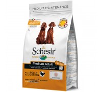 Schesir Dog Medium Adult Chicken сухий монопротеїновий корм для собак середніх порід 3 кг