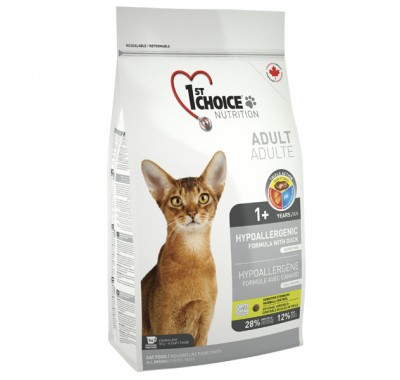1st Choice Hypoallergenic Adult гіпоалергенний зі смаком качки та картоплі 350 г