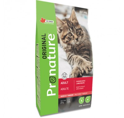 Pronature Original Cat Chiсken Lamb корм для котів з куркою та ягням