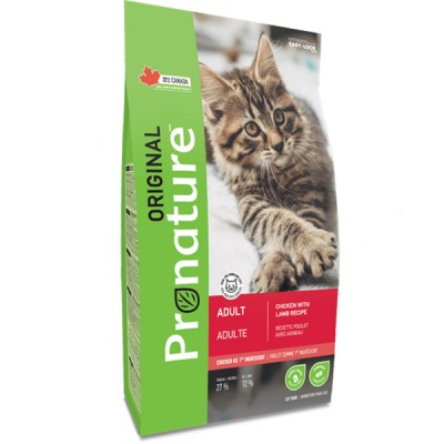 Pronature Original Cat Chiсken Lamb корм для котів з куркою та ягням
