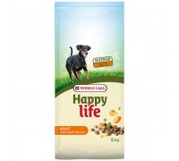 Happy Life Adult with Beef flavouring сухий преміум корм для собак усіх порід 15 кг