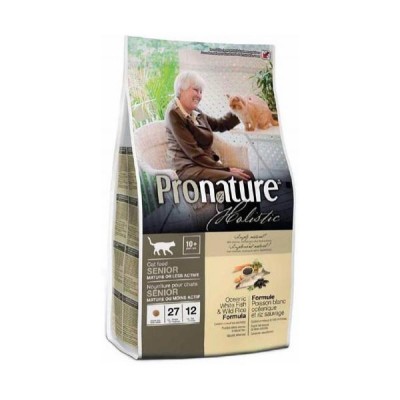 Pronature Holistic Cat Senior з океанічною білою рибою та диким рисом