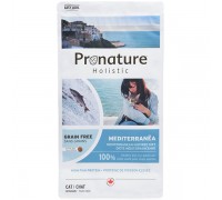 Pronature Holistic Mediterranea лосось з в'яленими томатами, беззерновий холістик корм для котів 6 кг