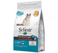 Schesir Cat Sterilized &amp; Light Fish сухий монопротеїновий корм для стерилізованих кішок 1,5 кг