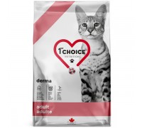 1st Choice Adult Cat Derma дієтичний корм для котів з лосесом 1.8 кг