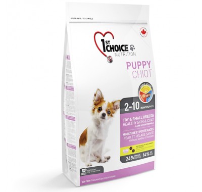 1st Choice Puppy Toy &amp; Small Breeds Healthy Skin &amp; Coat 2,72 кг