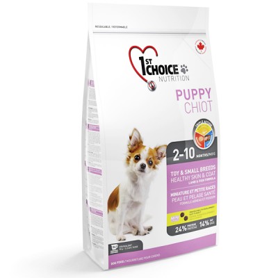 1st Choice Puppy Toy &amp; Small Breeds Healthy Skin &amp; Coat 2,72 кг