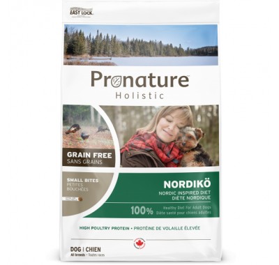 Pronature Holistic Nordikо Small Bites індичка з ягодами, беззерновий холістик корм для собак міні та малих порід 6 кг