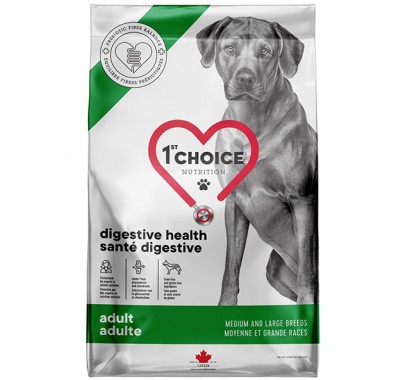 1st Choice Adult Digestive Health Medium and Large корм з куркою 12 кг