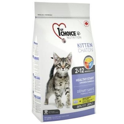1st Choice Healthy Kitten зі смаком курки 2,72 кг