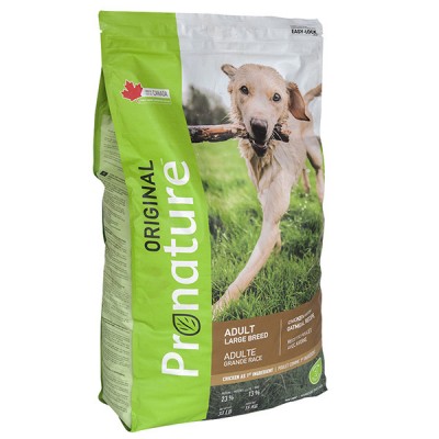 Pronature Original Dog Chicken Oatmeal корм для собак великих порід з куркою та вівсяним борошном