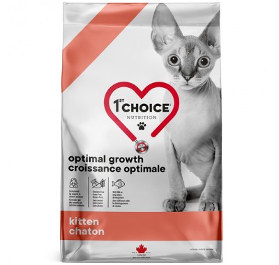 1st Choice Kitten Optimal Growth з лососем 1.8 кг