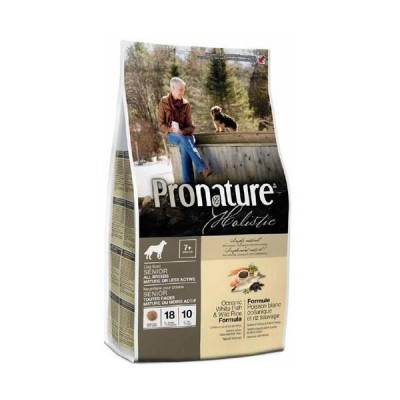 Pronature Holistic Dog Senior з океанічною білою рибою та диким рисом Вага: 2.72 кг