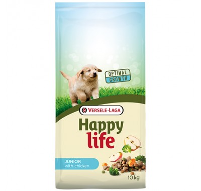 Happy Life Junior with Chicken сухий преміум корм для цуценят всіх порід 10 кг