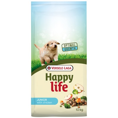 Happy Life Junior with Chicken сухий преміум корм для цуценят всіх порід 10 кг