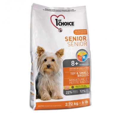 1st Choice Senior 8+ Miniature &amp; Small Breeds 2,72 кг