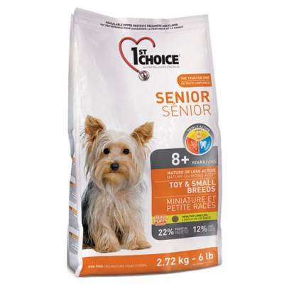 1st Choice Senior 8+ Miniature &amp; Small Breeds 2,72 кг