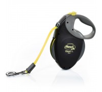 Рулетка для собак Flexi GIANT XL 8м/75кг, чорна (Лента) 8030004