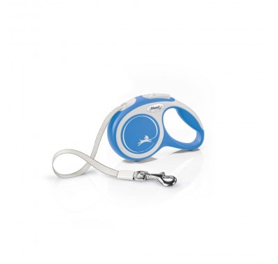 Рулетка для собак Flexi Comfort М 5м/25кг, синя (Лента) 8043639