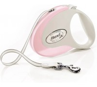 Рулетка для собак Flexi STYLE S 3м/12кг рожева (Лента) 8032411