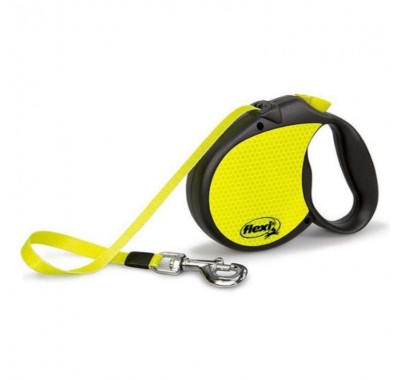 Рулетка для собак Flexi STANDART NEON L 5м/50кг (Лента) 8021729