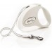 Рулетка для собак Flexi STYLE M 5м/25кг, біла (Лента) 8032503