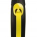 Рулетка для собак Flexi NEON S 5м/15кг, жовта (Лента) 8023518